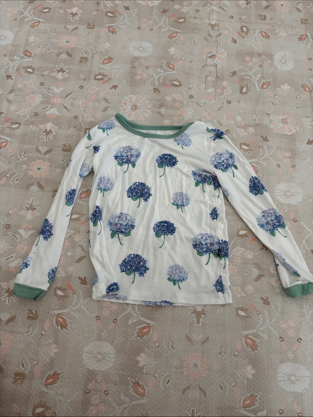 Kyte BABY Hydrangea Long Sleeve Pajama Set - Picture 4 of 9
